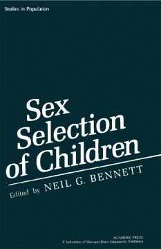 Sex Selection of Children Sex Selection of Children