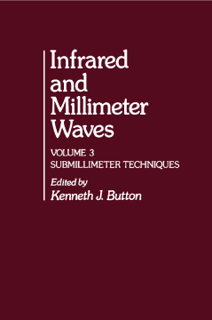 Infrared and Millimeter Waves V3 Infrared and Millimeter Waves V3