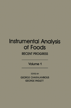 Instrumental Analysis of Foods V1 Instrumental Analysis of Foods V1