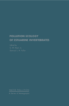 Pollution Ecology of Estuarine Invertebrates Pollution Ecology of Estuarine Invertebrates