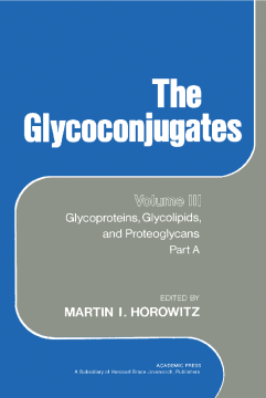 The Glycoconjugates V3 The Glycoconjugates V3