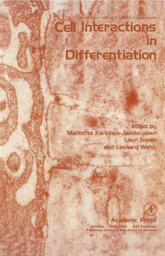 Cell Interactions in Differentiation Cell Interactions in Differentiation