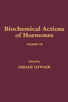 Biochemical Actions of Hormones V7 Biochemical Actions of Hormones V7