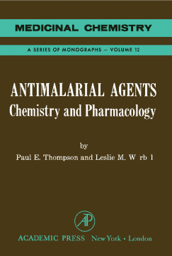 Antimalarial Agents Antimalarial Agents