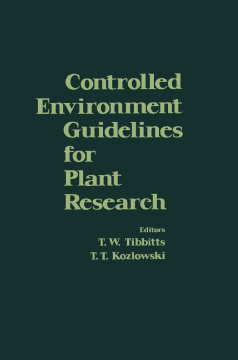 Controlled Environment Guidelines for Plant Research Controlled Environment Guidelines for Plant Research