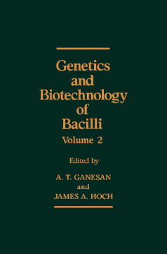 GENETICS & BIOTECHNOLOGY OF BACILLI V2 Z GENETICS & BIOTECHNOLOGY OF BACILLI V2 Z