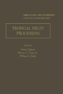 Tropical Fruit Processing Tropical Fruit Processing