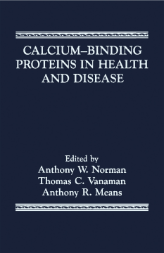 Calcium-Binding Proteins in Health and Disease Calcium-Binding Proteins in Health and Disease