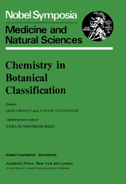 Chemistry in Botanical Classification: Medicine and Natural Sciences Chemistry in Botanical Classification: Medicine and Natural Sciences