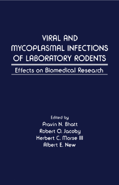 Viral and Mycoplasmal of Laboratory Rodents Viral and Mycoplasmal of Laboratory Rodents