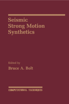 Seismic Strong Motion Synthetics Seismic Strong Motion Synthetics