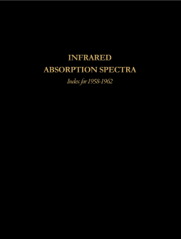 Infrared Absorption Spectra (1964) Infrared Absorption Spectra (1964)