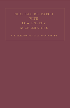 Nuclear Research With Low Energy Accelerators Nuclear Research With Low Energy Accelerators