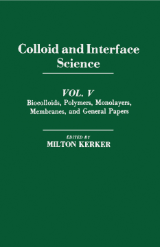 Colloid and Interface Science V5 Colloid and Interface Science V5
