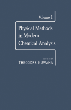 Physical Methods in Modern Chemical Analysis V1 Physical Methods in Modern Chemical Analysis V1