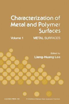 Characterization of Metal and Polymer Surfaces V1 Characterization of Metal and Polymer Surfaces V1