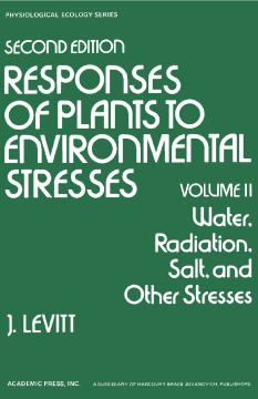 Water, Radiation, Salt, and Other Stresses Water, Radiation, Salt, and Other Stresses