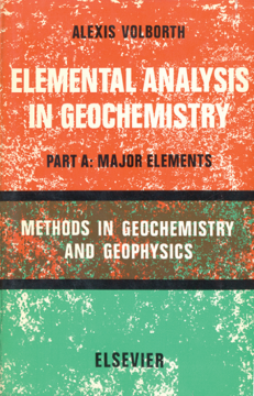 Elemental Analysis in Geochemistry Elemental Analysis in Geochemistry