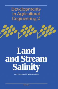 Land and Stream Salinity : An International Seminar and Workshop Held in November 1980 in Perth Western Australia Land and Stream Salinity : An International Seminar and Workshop Held in November 1980 in Perth Western Australia