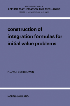Construction Of Integration Formulas For Initial Value Problems Construction Of Integration Formulas For Initial Value Problems