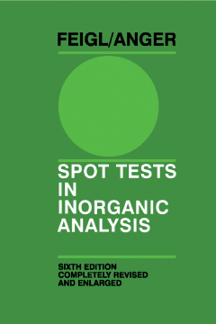 Spot Tests in Inorganic Analysis