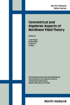 Geometrical and Algebraic Aspects of Nonlinear Field Theory Geometrical and Algebraic Aspects of Nonlinear Field Theory