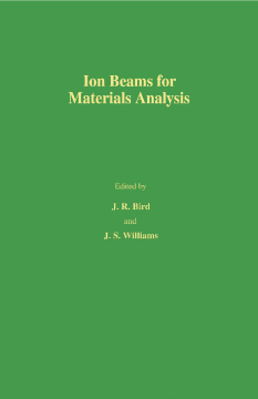 Ion Beams for Materials Analysis Ion Beams for Materials Analysis