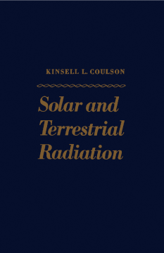 Solar and Terrestrial Radiation Solar and Terrestrial Radiation