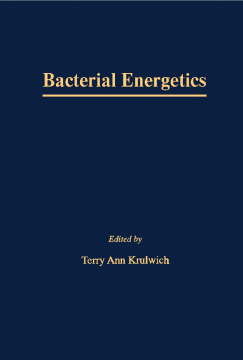 Bacterial Energetics Bacterial Energetics