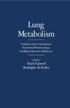 Lung Metabolism Lung Metabolism