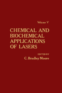 Chemical and Biochemical Applications of Lasers V5 Chemical and Biochemical Applications of Lasers V5