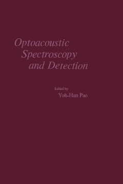Optoacoustic Spectroscopy and Detection Optoacoustic Spectroscopy and Detection