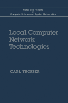 Local Computer Network Technologies Local Computer Network Technologies