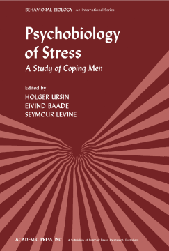 Psychobiology of Stress Psychobiology of Stress