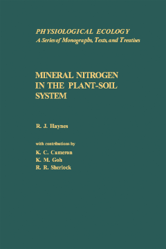 Mineral Nitrogen In The Plant-Soil System Mineral Nitrogen In The Plant-Soil System
