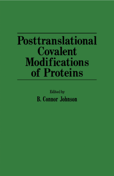Posttranslational covalent modifications of proteins Posttranslational covalent modifications of proteins