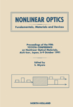 Nonlinear Optics Nonlinear Optics