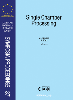 Single Chamber Processing Single Chamber Processing