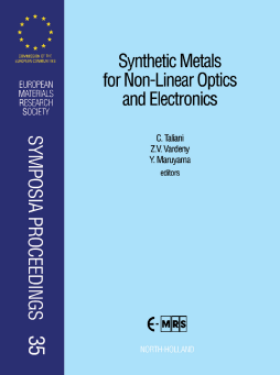 Synthetic Materials for Non-Linear Optics and Electronics Synthetic Materials for Non-Linear Optics and Electronics