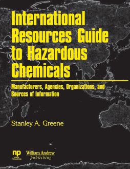 International Resources Guide to Hazardous Chemicals International Resources Guide to Hazardous Chemicals