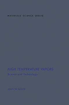 High Temperature Vapors High Temperature Vapors