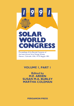 1991 Solar World Congress 1991 Solar World Congress
