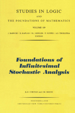 Foundations of Infinitesimal Stochastic Analysis Foundations of Infinitesimal Stochastic Analysis
