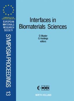 Interfaces in Biomaterials Sciences Interfaces in Biomaterials Sciences