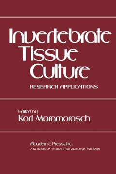 Invertebrate Tissue Culture Invertebrate Tissue Culture