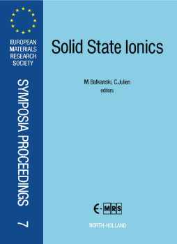 Solid State Ionics Solid State Ionics