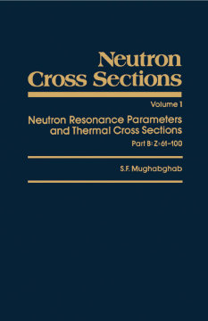 Neutron Cross Sections Neutron Cross Sections