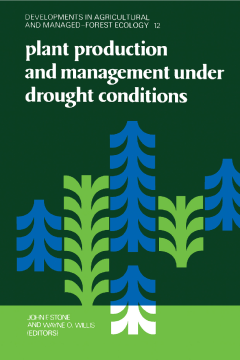 Plant Production and Management under Drought Conditions Plant Production and Management under Drought Conditions