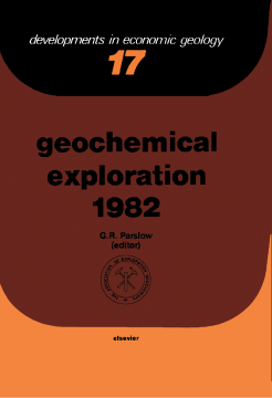 Geochemical Exploration 1982 Geochemical Exploration 1982