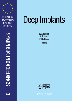Deep Implants: Fundamentals and Applications Deep Implants: Fundamentals and Applications